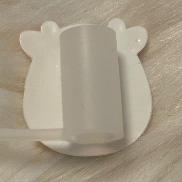 Squishmallow Cow Straw Topper - Picture 2 of 3
